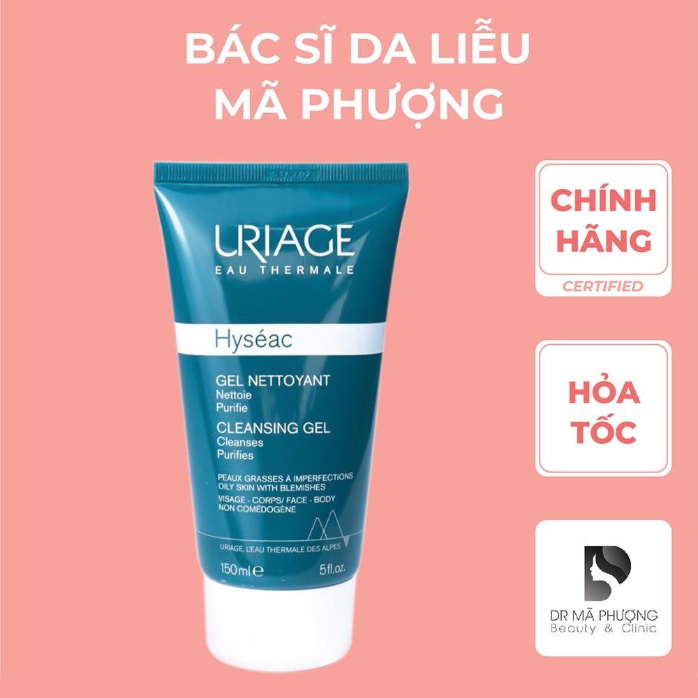 Sữa rửa mặt cho da dầu, mụn , da hỗn hợp Uriage Hyseac Gel Nettoyant