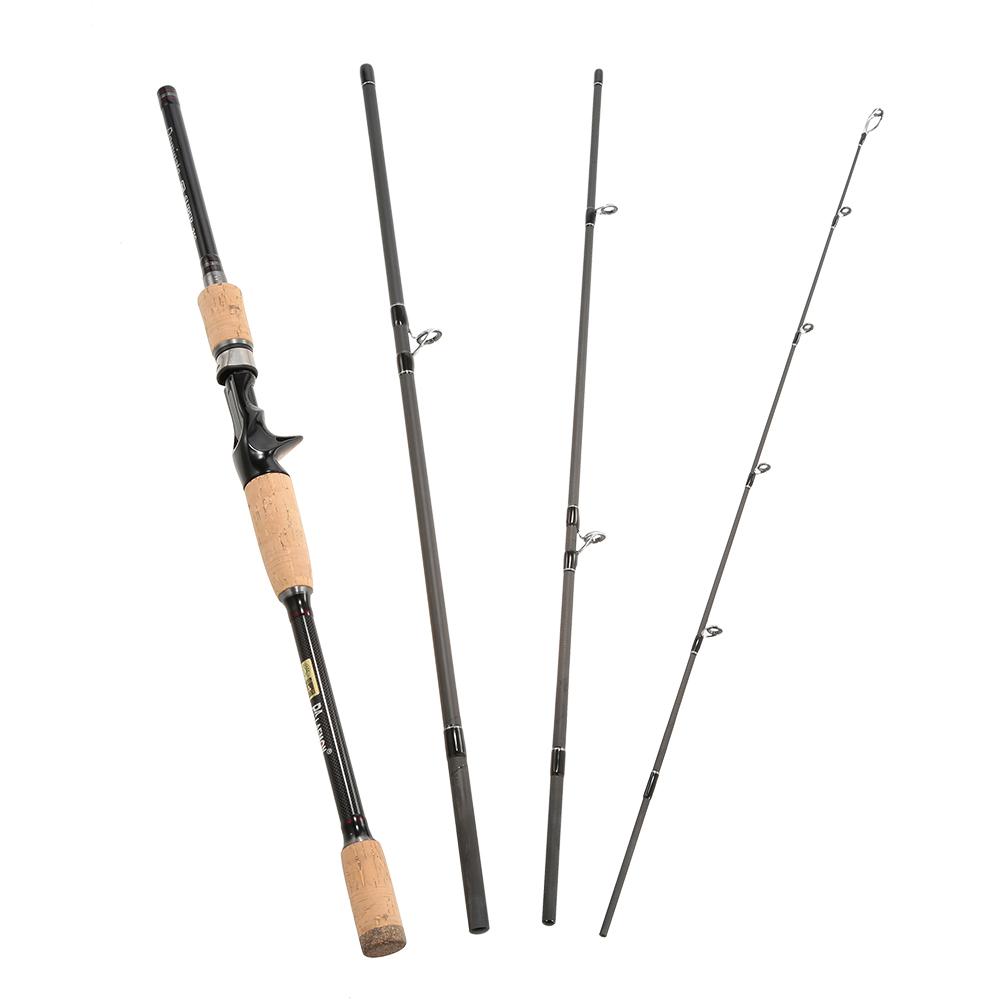 Cần câu cá 4 phần bằng sợi carbon trọng lượng nhẹ