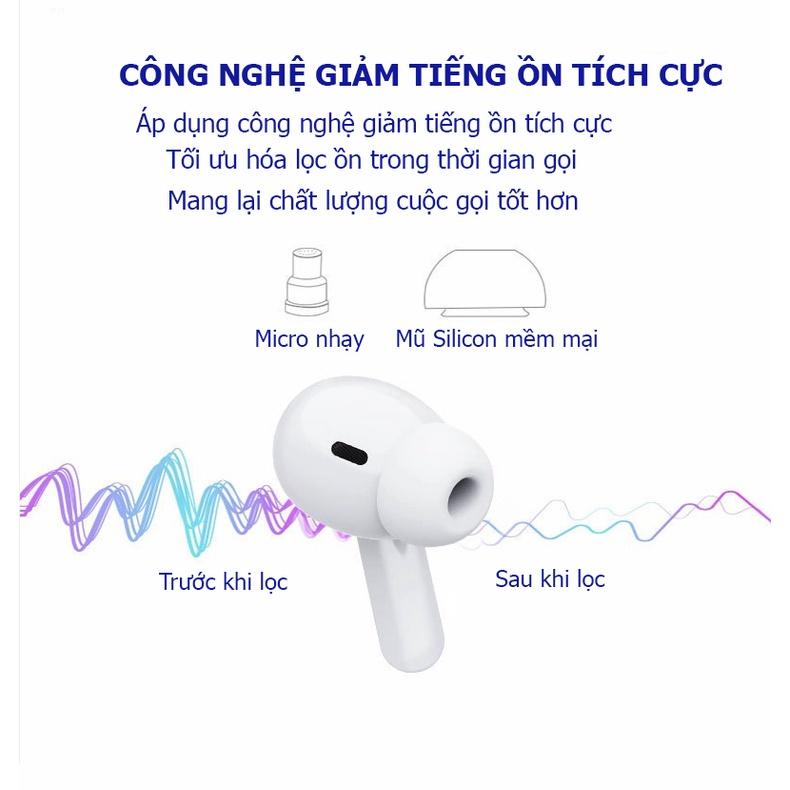 Tai Nghe True Wireless TWS Remax PD-BT533N Pro Âm Bass Mạnh Mẽ - Đổi Tên - Chống Ổn Xuyên Âm - Chạm Cảm Ứng - Hàng Chính Hãng Remax Bảo Hành 12 Tháng Lỗi 1 đổi 1