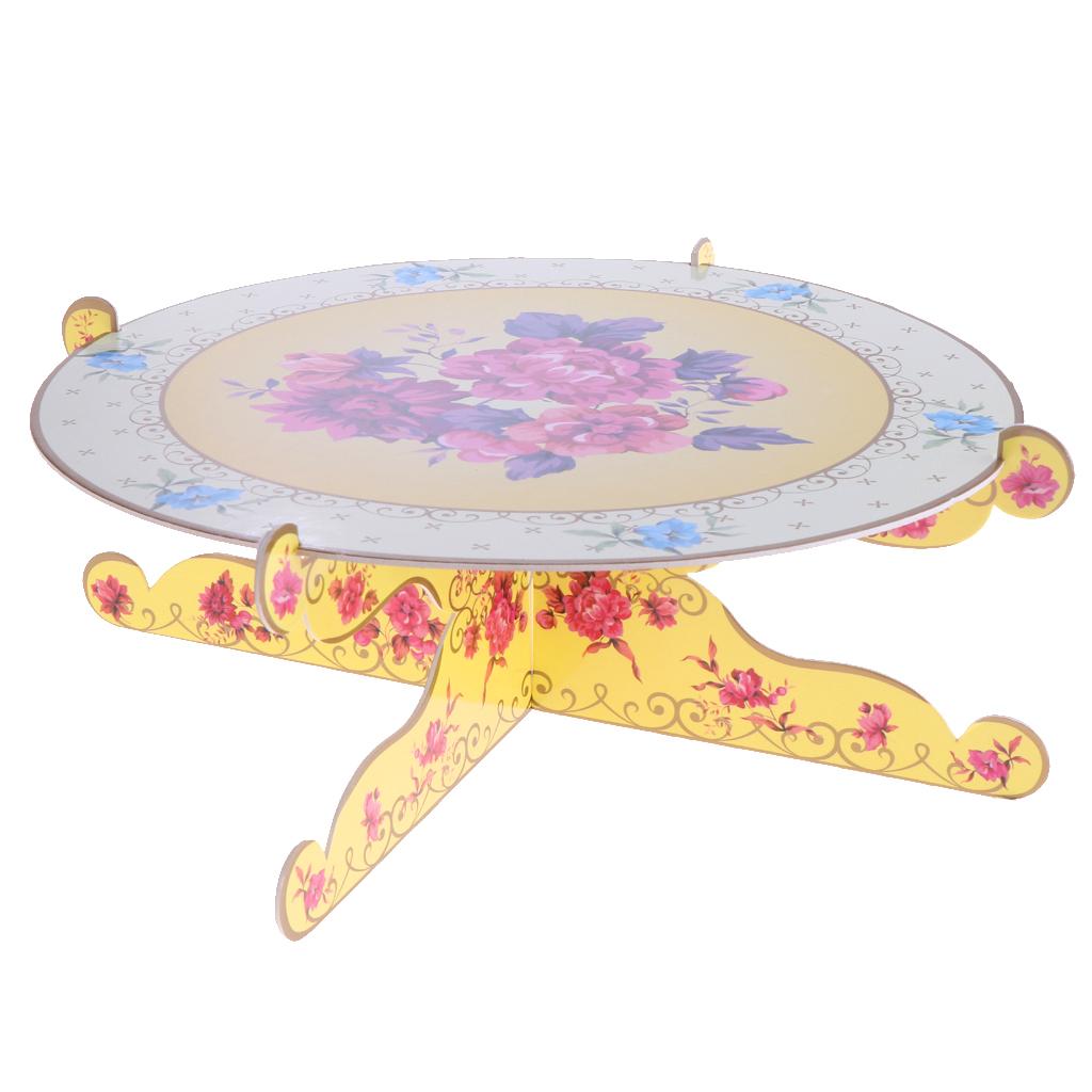 Flower Paper Cake Stand Cupcake Stand Dessert Holder Wedding Party Decor