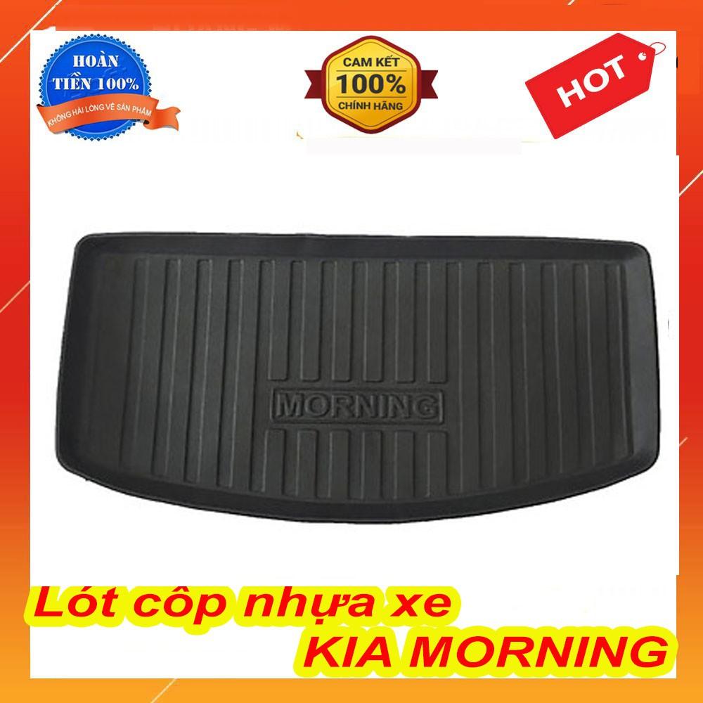 Lót Cốp Nhựa Dành Cho Xe Kia Morning 2012-2020 Loại Nhựa Dẻo Ko Mùi