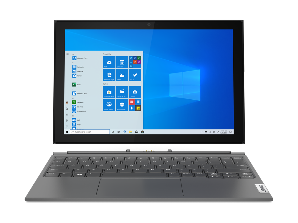 Laptop Lenovo Ideapad Duet 3 82AT00HGVN 2 In 1 Pentium N5030|8GB|256GB|10.3&quot; WUXGA|W10 - Hàng chính hãng