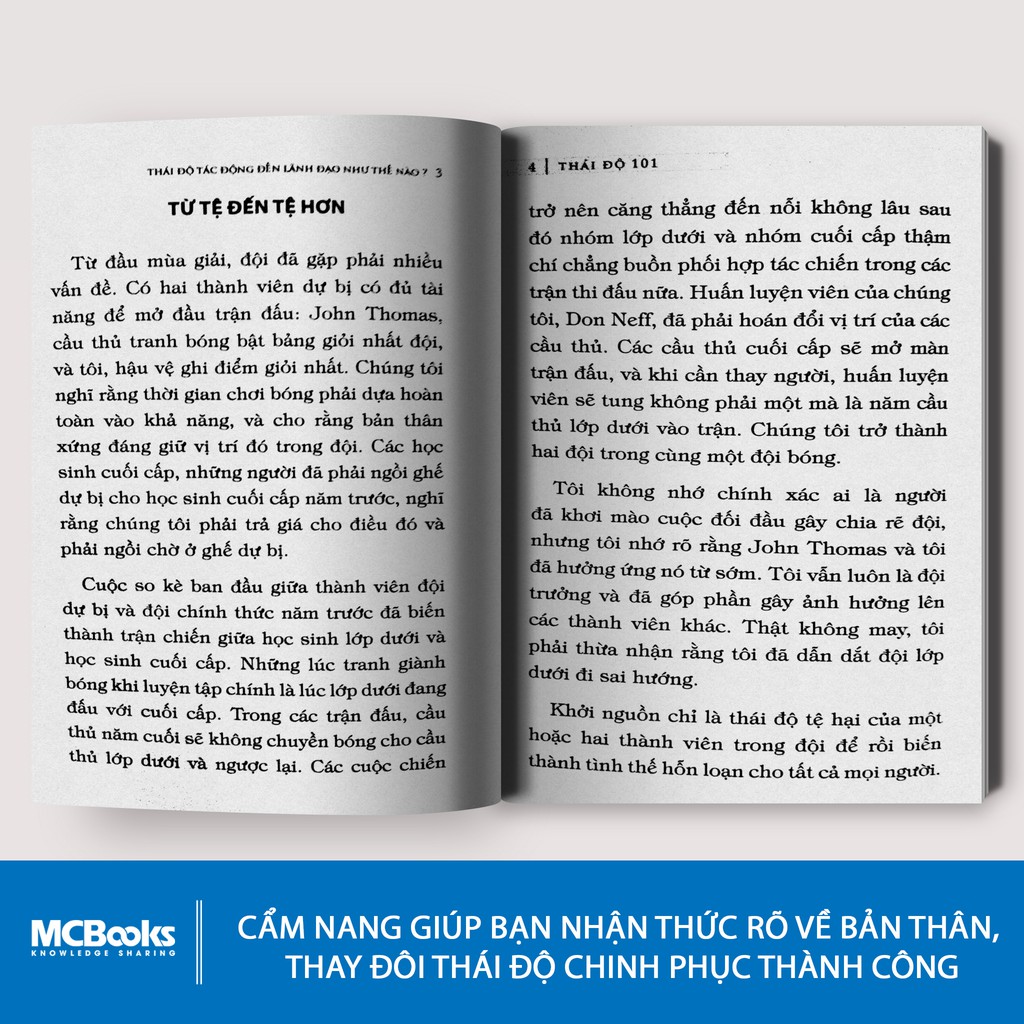 101 Những Điều Nhà Lãnh Đạo Cần Biết - Thái Độ