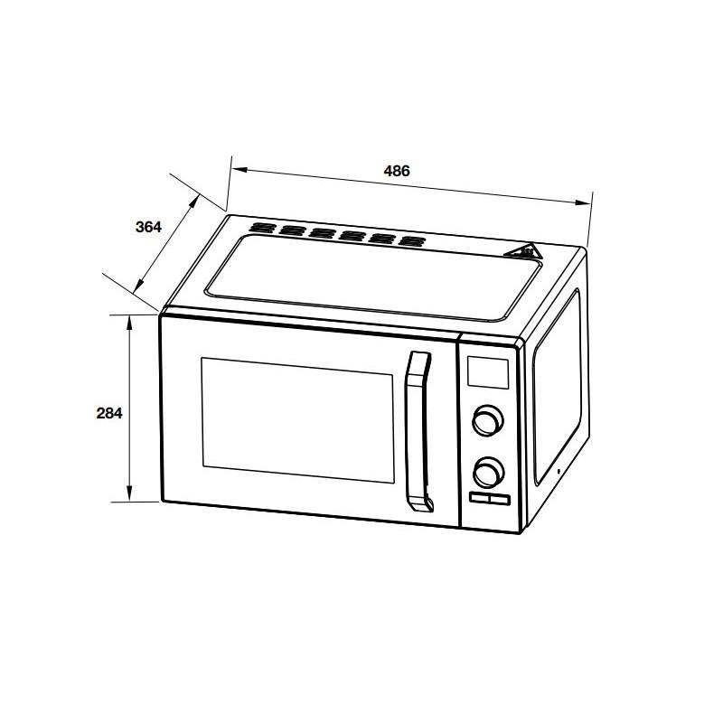 LÒ VI SÓNG ĐỂ BÀN HAFELE HW-F23B - 538.31.270- Hàng chính hãng