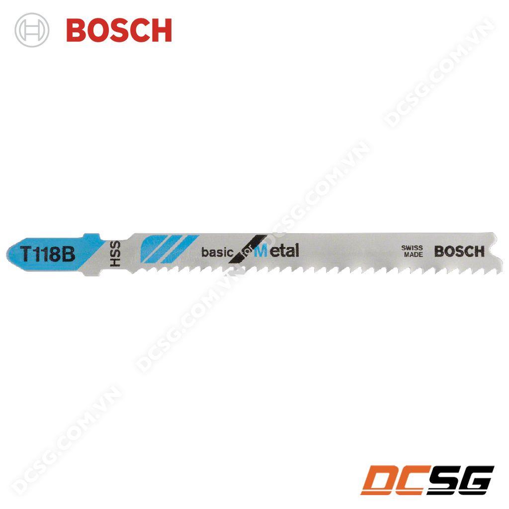 Lưỡi cưa lọng cắt kim loại T118B Bosch 2608631014 (01 lưỡi) | DCSG