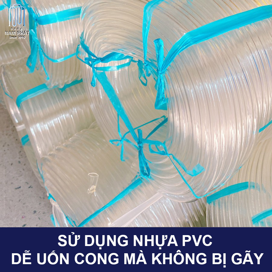 Cuộn 30m Ống nước dẻo trong, ống tio, Oxy trắng trong nhựa dẻo 5mm