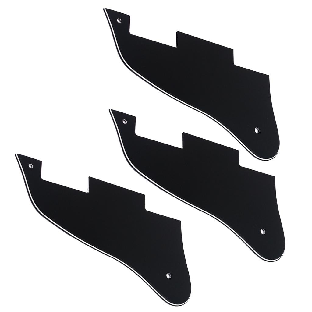 Bộ 3 PVC 3Ply Đàn Guitar Pickguards Nhạc Cụ Trang Trí Phần