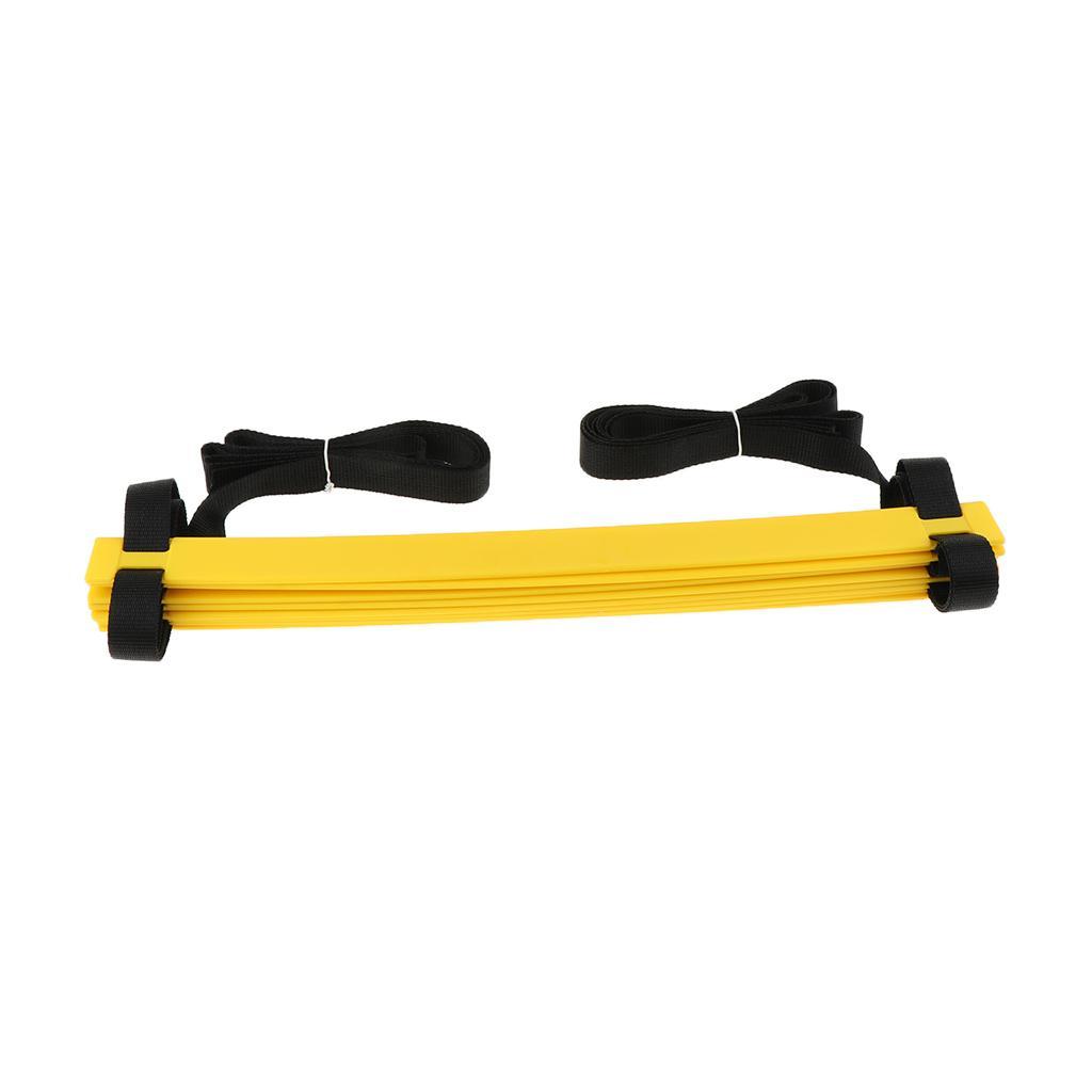 Agility Ladder- 8 Adjustable Rungs Fitness Speed Training Equipment with Carry Pouch Bag- Fit for Adults/Kids/Athletic Football Training