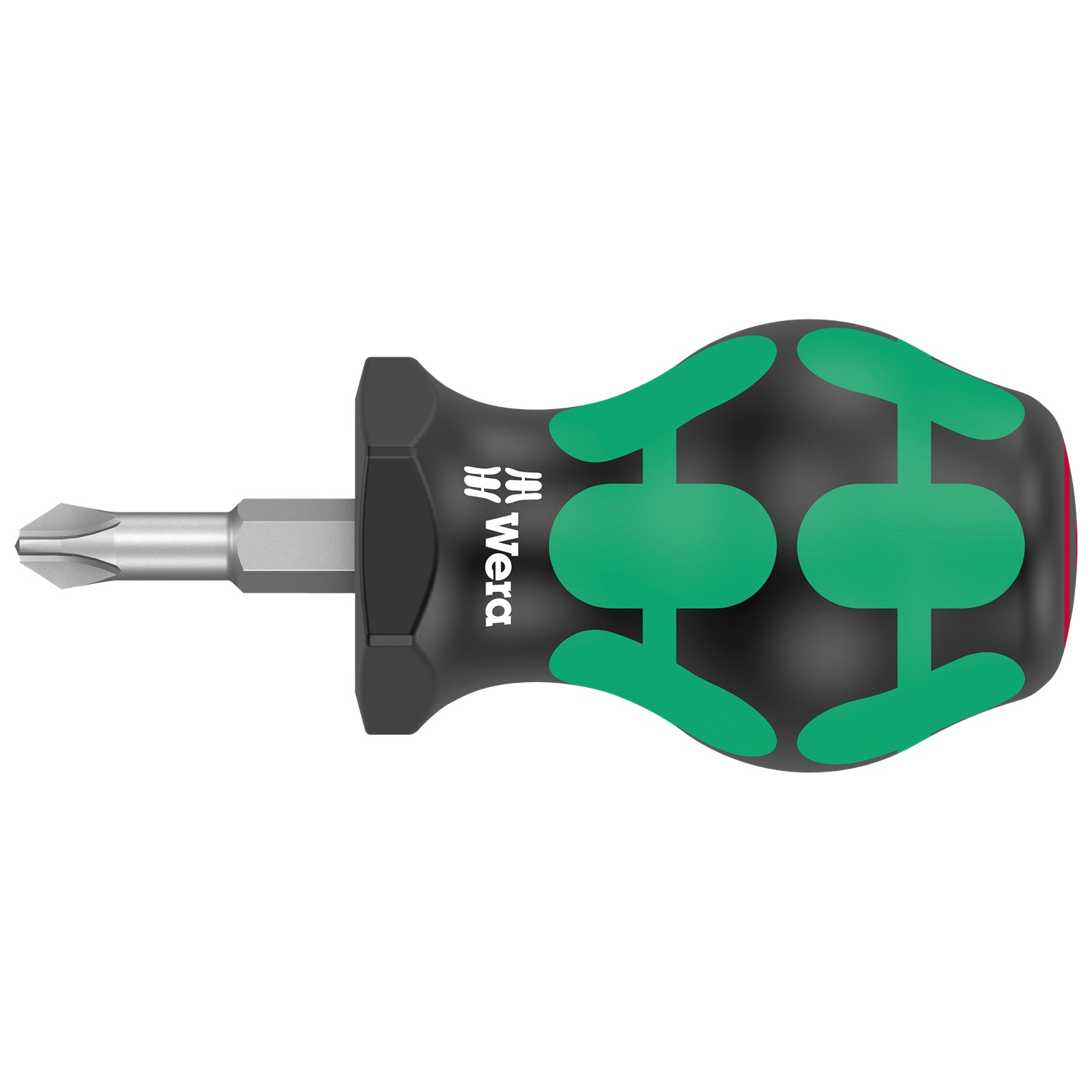 Tua vít ngắn 4 cạnh  PH2  với tổng chiều dài 79mm cho không gian hẹp, 350 PH Phillips-head Stubby/carburetor screwdriver Wera 05008851001