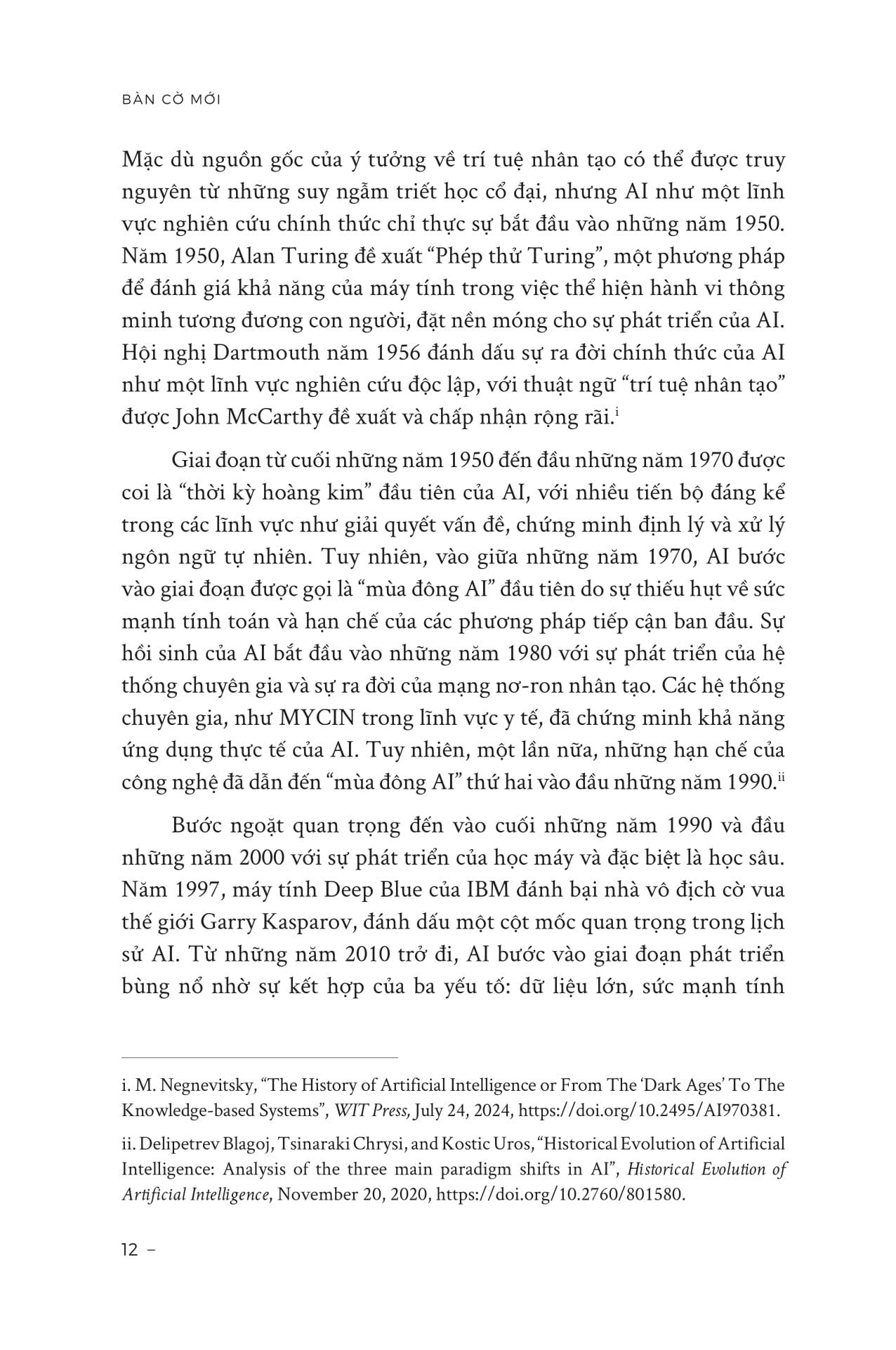 Sách - Bàn Cờ Mới - Tương Lai Quan Hệ Quốc Tế Trong Kỷ Nguyên AI