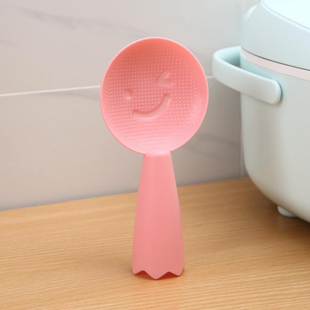 Muỗng Xới Cơm Hình Mặt Cười Đáng Yêu - Vá Múc Cơm Chịu Nhiệt Tốt An Toàn