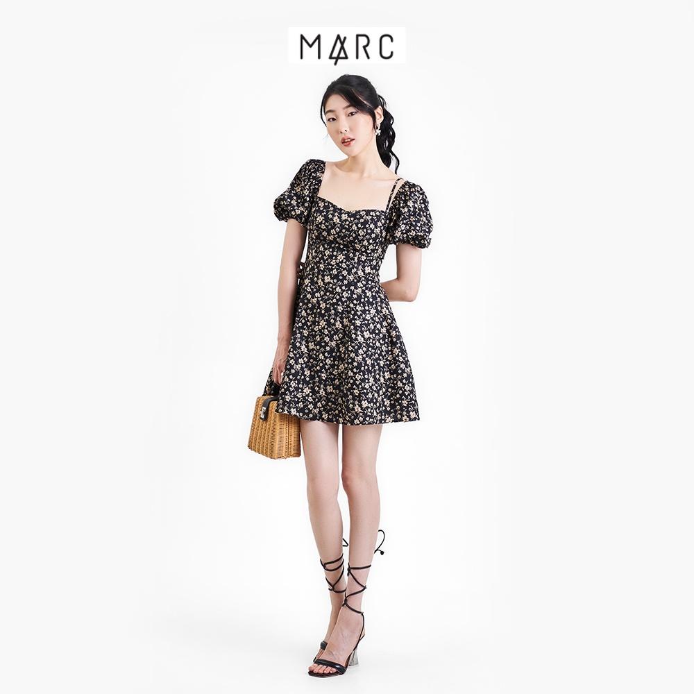 Đầm trễ vai nữ MARC FASHION mini 2 dây form A FAVH100622