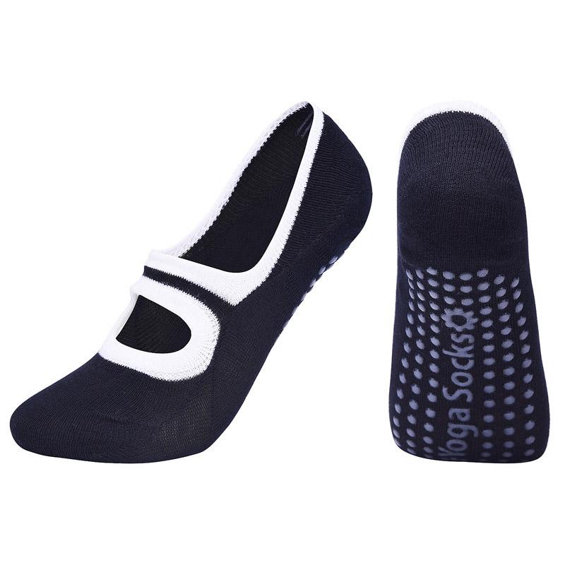 Phụ nữ mới chất lượng cao băng yoga Yoga SOCKS chống trượt nhanh chóng sấy khô Pilates Ballet Ballet Fitness SOCTS Color: 6 Size: EUR 35-40 US 4.5-8.5