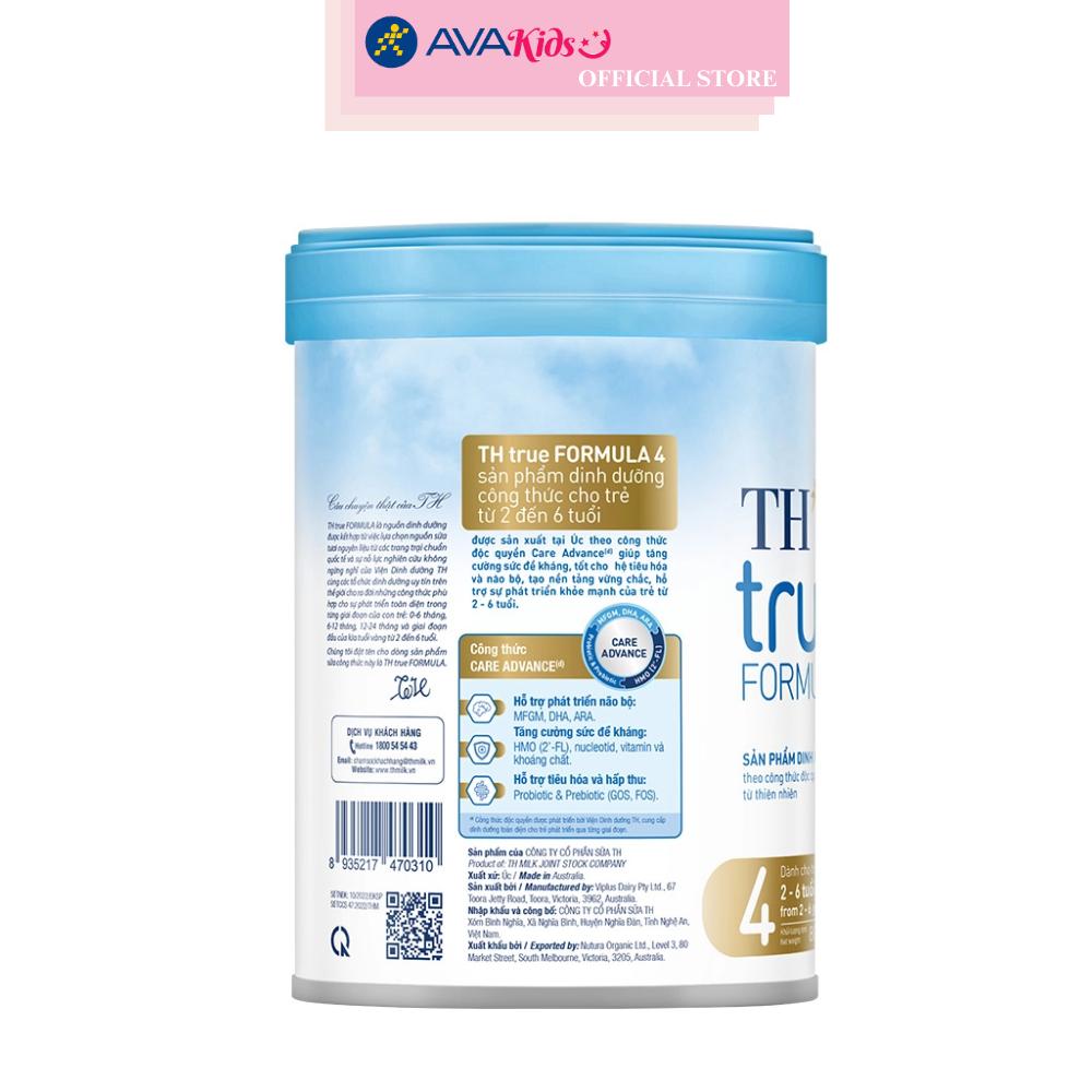 Sữa bột TH true Formula số 4 800g (2 - 6 tuổi)