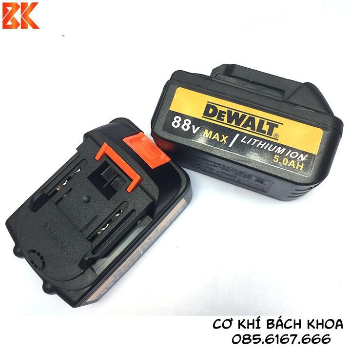 Pin máy khoan DEWALT 88V Chuẩn 10 CELL 5000mAh - Hàng mới - Pịn siêu khủng 10 Cell