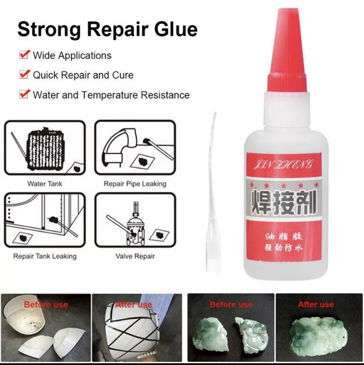 Keo Dán Đa Năng Thế Hệ Mới Dán Tốt Mọi Loại Vật Liệu Kim loại, gỗ, thủy tinh, nhựa,.. - Hàng Loại 1