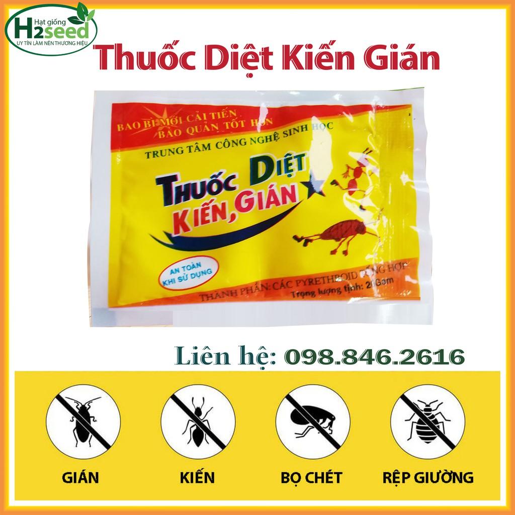 Thuốc diệt Kiến Gián - Gói 20g - Chế phẩm sinh học dạng gói