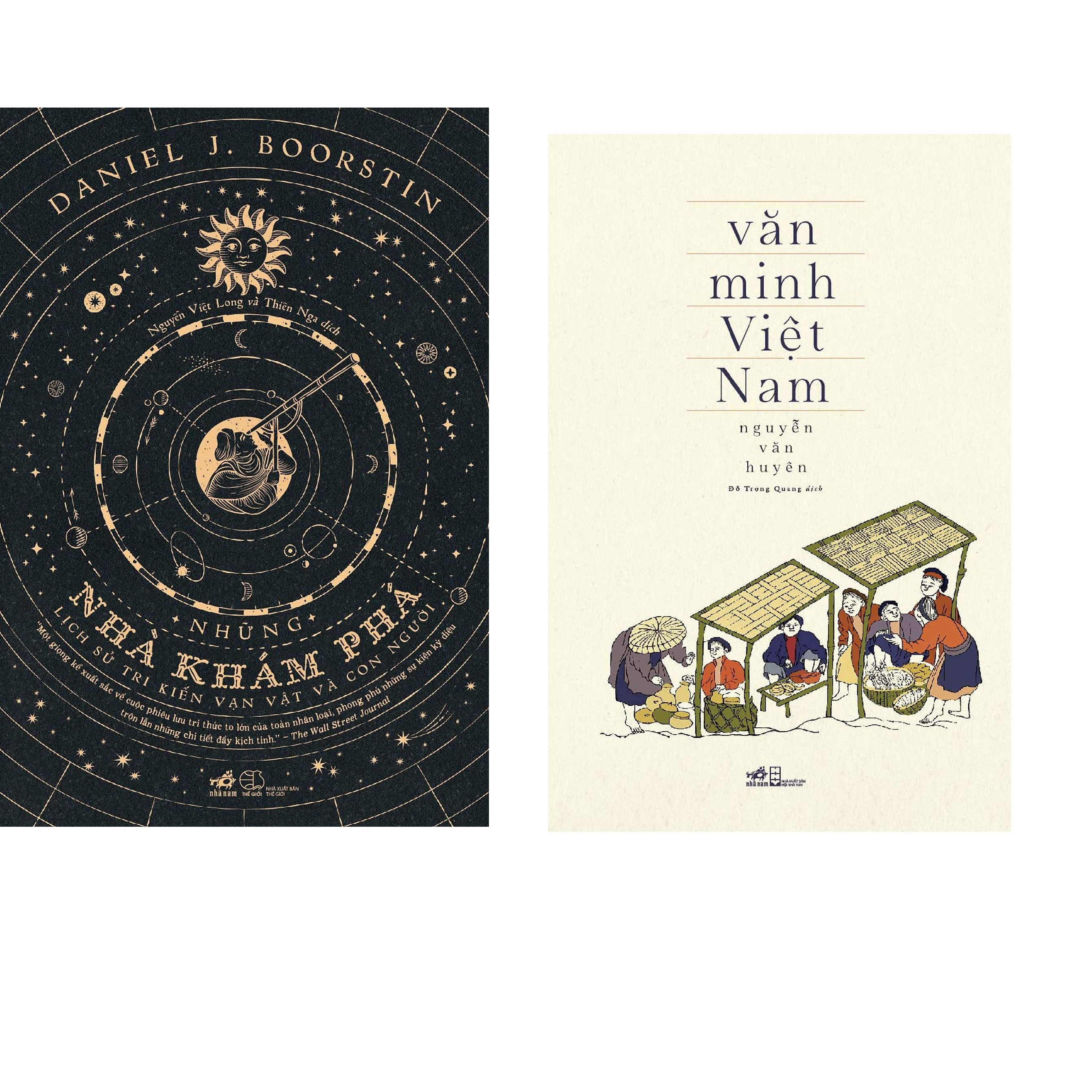 Combo 2 cuốn sách: Những nhà khám phá lịch sử tri kiến vạn vật và con người + Văn minh Việt Nam