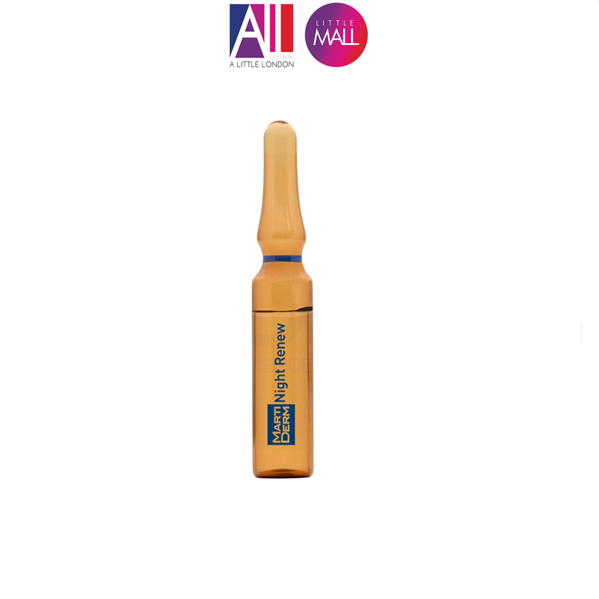 Set tinh chất lão hóa và tái tạo da ban đêm MartiDerm Platinum Night Renew Ampoule 2ml