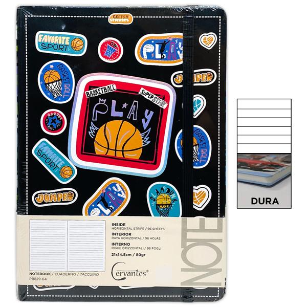 Sổ Ghi Chú Freestyle A5 - Kẻ Ngang - 192 Trang 80gsm - Cervantes PB829-64 - Mẫu 2