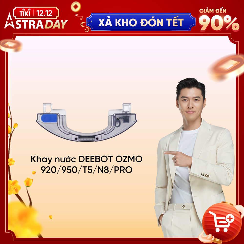 Khay chứa nước DEEBOT OZMO 920/ 950/ T5/ N8 PRO - Hàng Chính Hãng