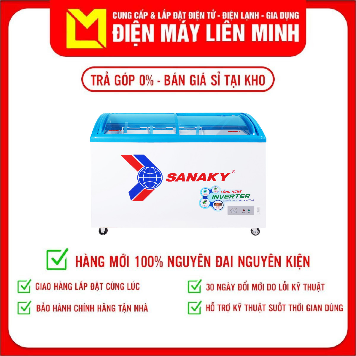 Tủ đông Sanaky VH-4899K3 324 lít - Hàng chính hãng (chỉ giao HCM)