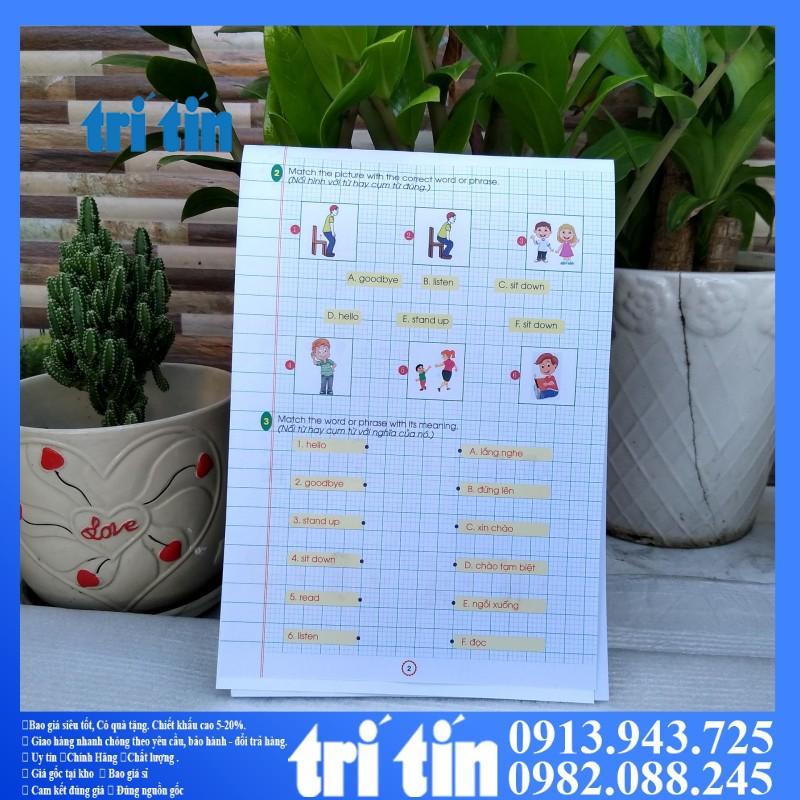 PHIẾU BÀI TẬP CUỐI TUẦN MÔN TIẾNG ANH LỚP 1THEO CHƯƠNG TRÌNH MỚI