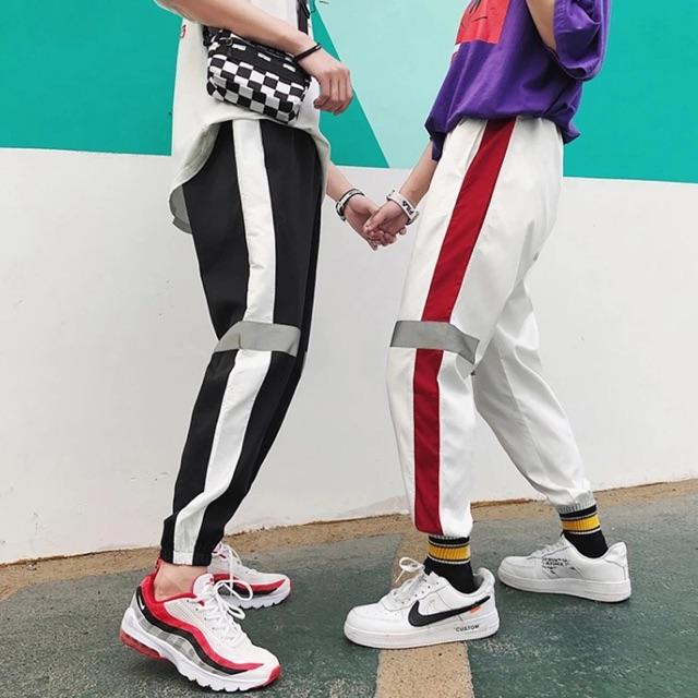 Quần Jogger Nỉ Unisex “ Phản Quang Gối” G-ALPHA - F004