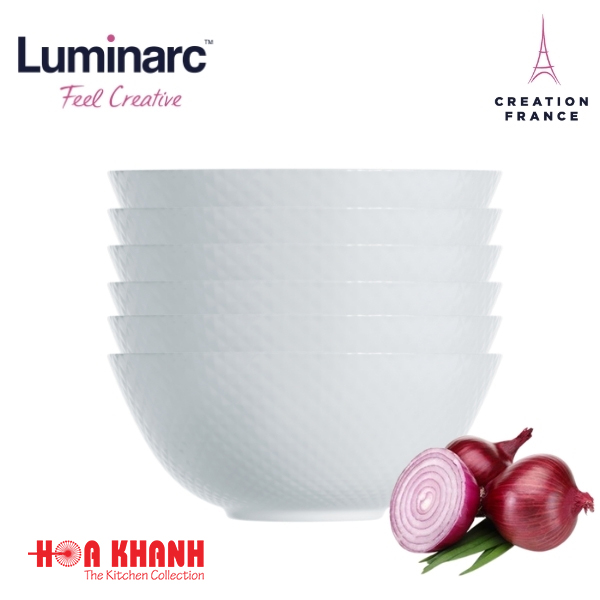 Tô Thủy Tinh Luminarc Precious 18cm cường lực, kháng vỡ - 1 cái - Q1657