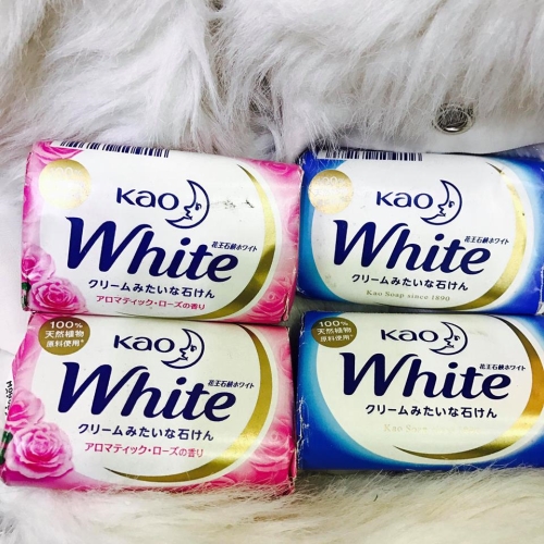 Xà bông Kao White hương hoa nội địa Nhật Bản - Giao màu ngẫu nhiên