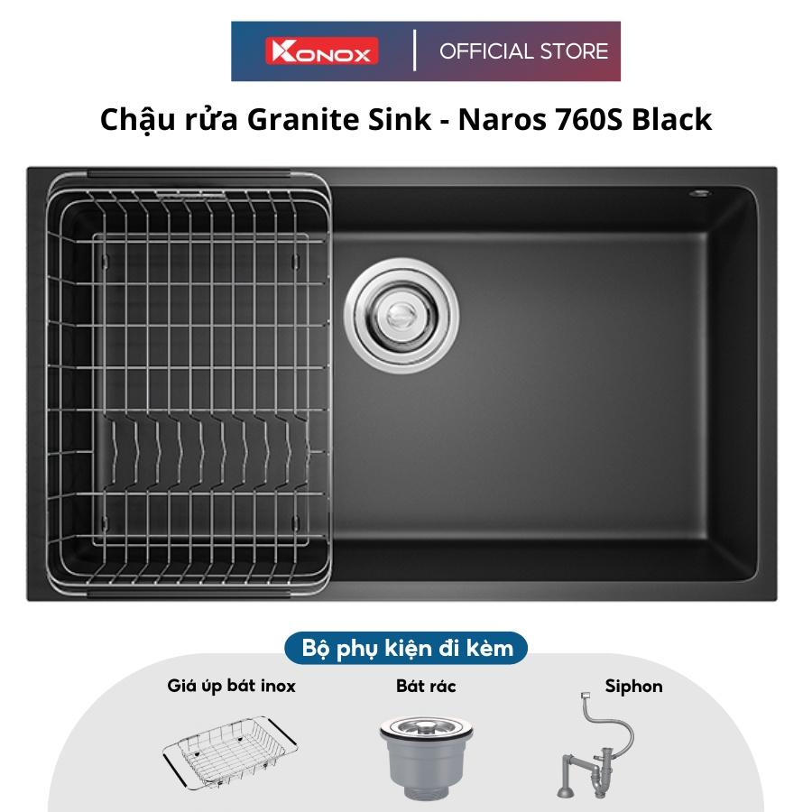 Chậu rửa bát đá KONOX Granite Sink Naros 760S