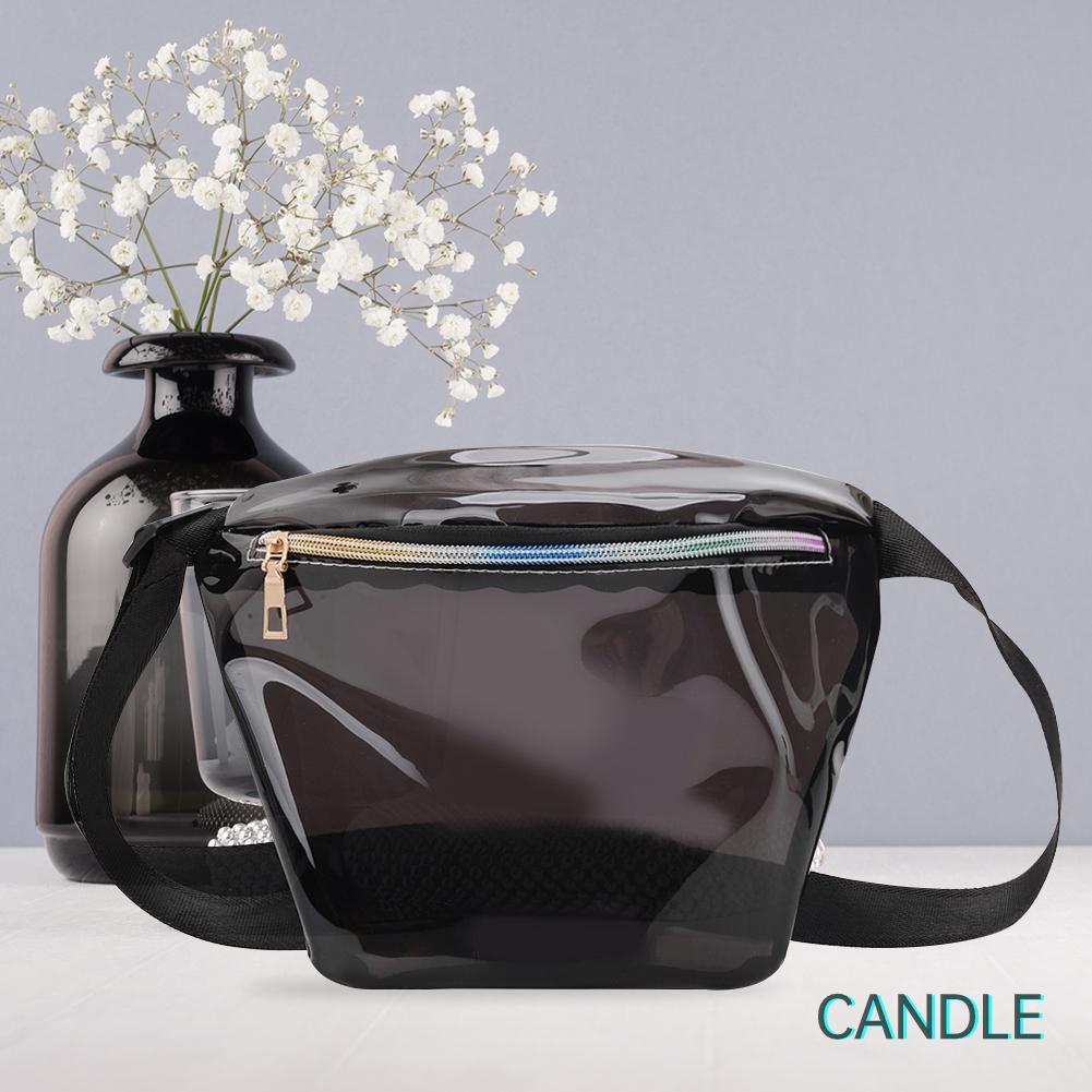 Túi Đeo Hông Bằng Nhựa Pvc Trong Suốt Cá Tính Cho Nữ