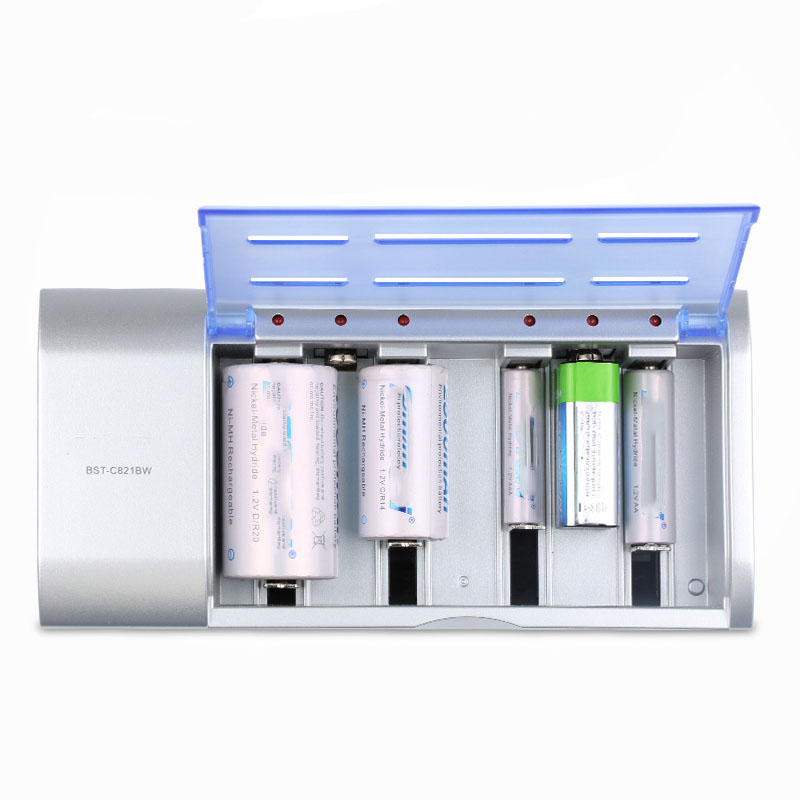 Pin Sạc Cỡ C/D 4000/5000mAh Và Sạc BST-C821BW
