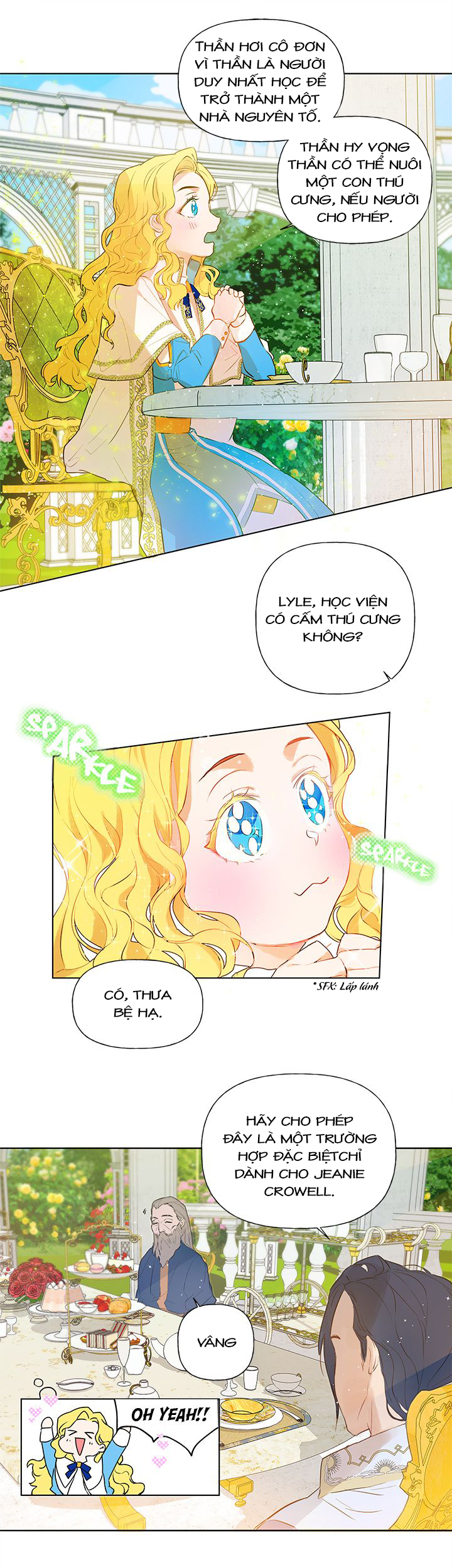 nhà nguyên tố tóc vàng chapter 8 13