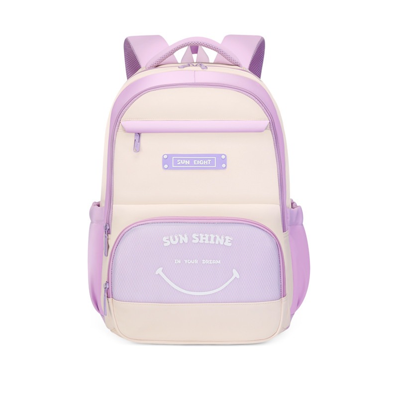 SUN EIGHT - 8505 Balo học sinh siêu nhẹ, chống thấm nước KT 47x32x15cm, cặp sách học sinh