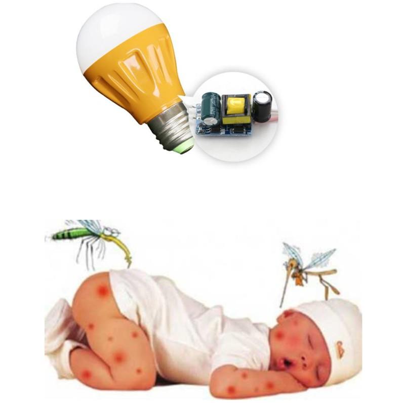 Đèn led thông minh 3 in 1 đuổi muỗi, khử mùi, diệt khuẩn - Home and Garden