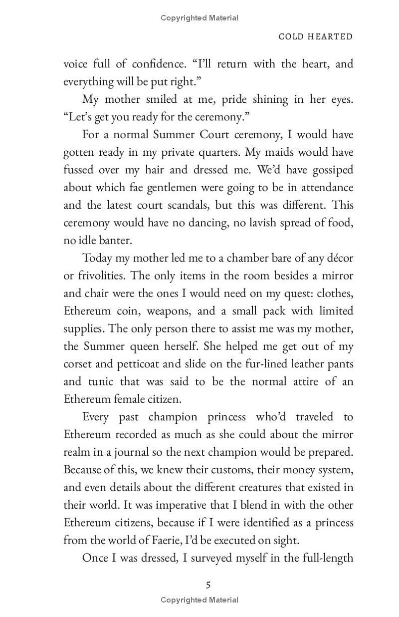 Sách ngoại văn: Cursed Fae (1) - Cold Hearted