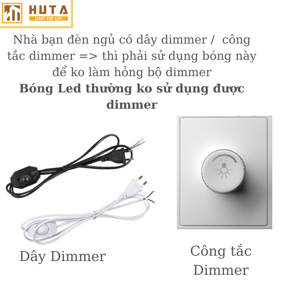 Bóng Đèn Ngủ Led, Điều Chỉnh Độ Sáng Dimmer, Tiết Kiện Điện, Edison G45 - 4W, Đui E27, Ánh Sáng Vàng