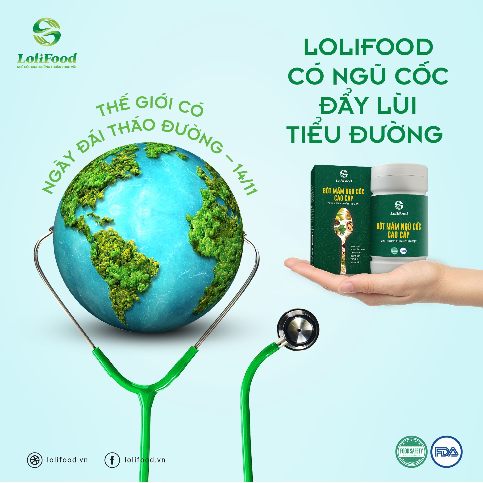 Ngũ Cốc Dinh Dưỡng Cho Người Lớn Tuổi LoliFood,Bột Mần Ngũ Cốc Dinh Dưỡng Cao Cấp, Hữu Cơ, Ăn Chay Trường,Tăng Sức Khoẻ Người Lớn Tuổi, Hộp 500gr