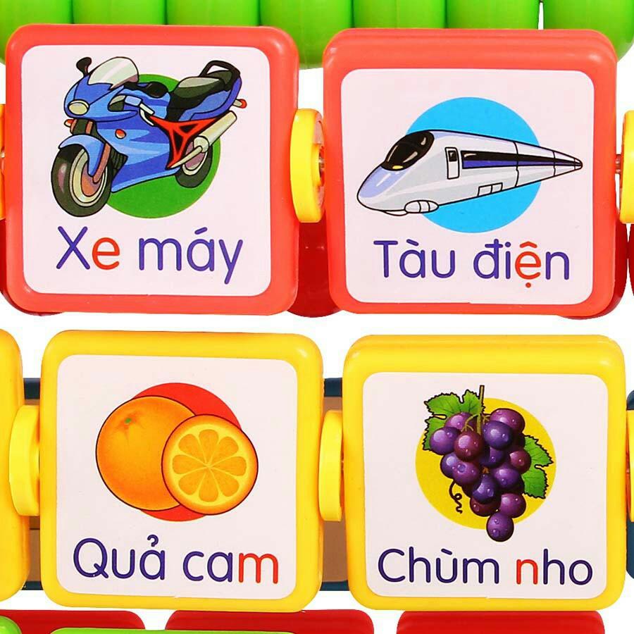 Đồ Chơi Giáo Dục Bảng Đa Năng Chữ Và Số Tiếng Việt - GẤU CON CHĂM HỌC mẫu 1