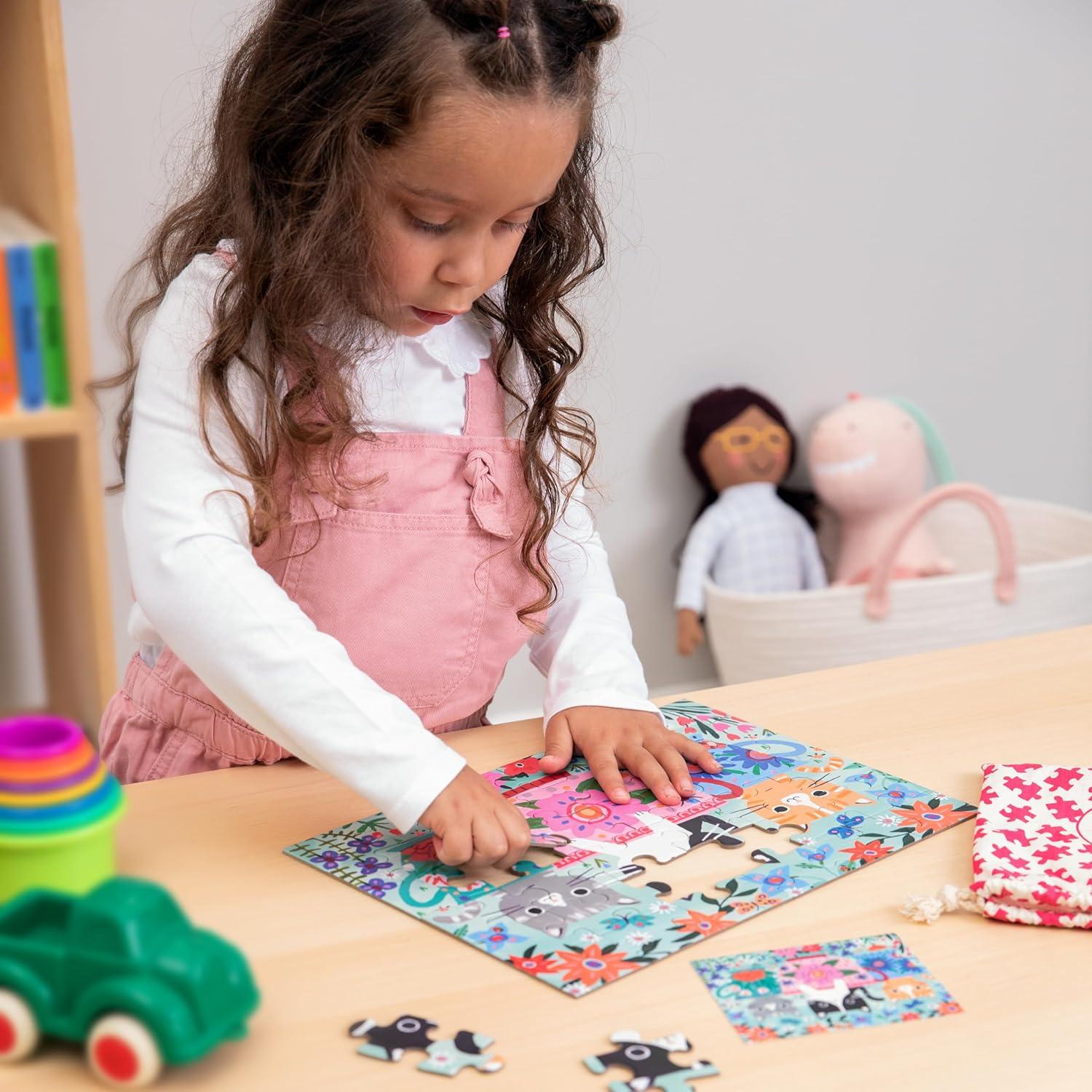 Sách ngoại văn: Teacup Kittens 36 Piece Puzzle To Go