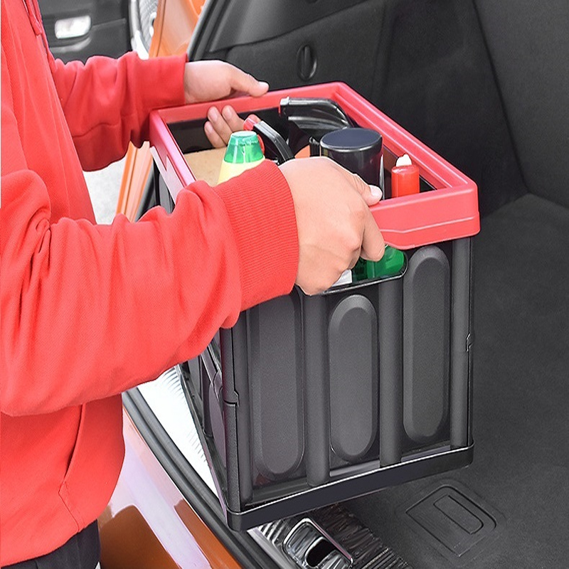Thùng Nhựa Để Đồ Đa Năng Gấp Gọn Để Cốp Ô Tô - Dung Tích 30 ~ 50 Lít