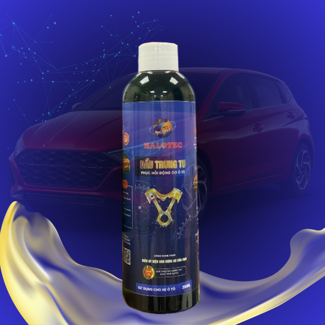 Halotec Dầu Trung Tu Động Cơ, Tặng Lọ Buồng Đốt 50ml