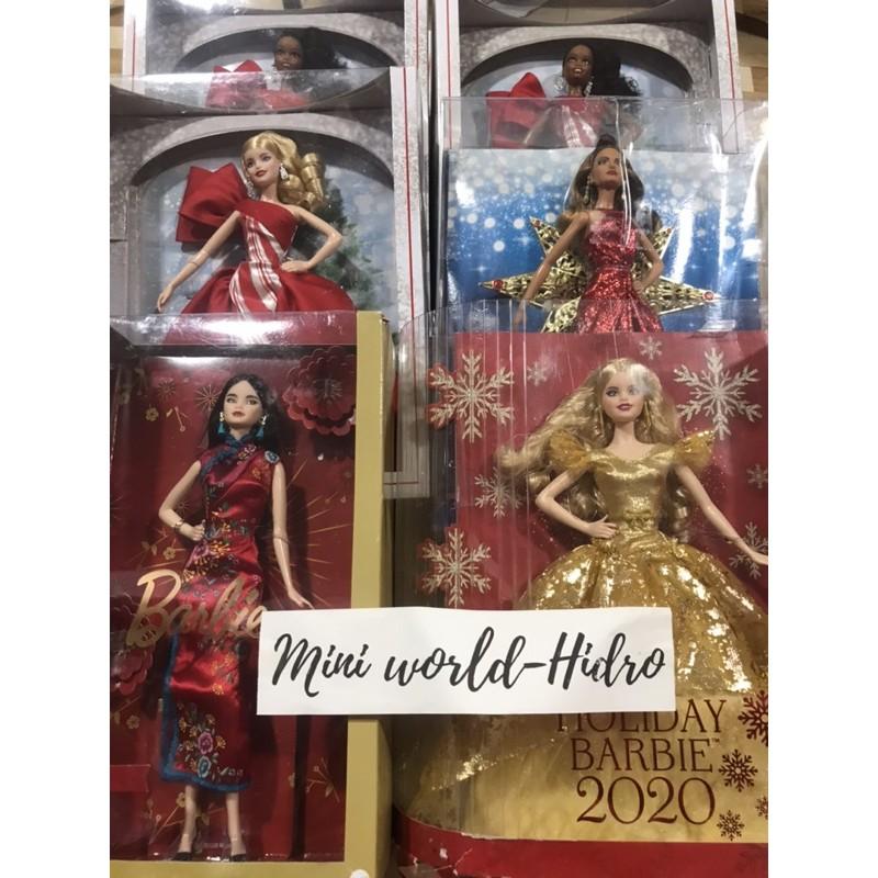 Búp bê 2019 2017 2018 2020 Holiday Barbie Doll model muse chính hãng