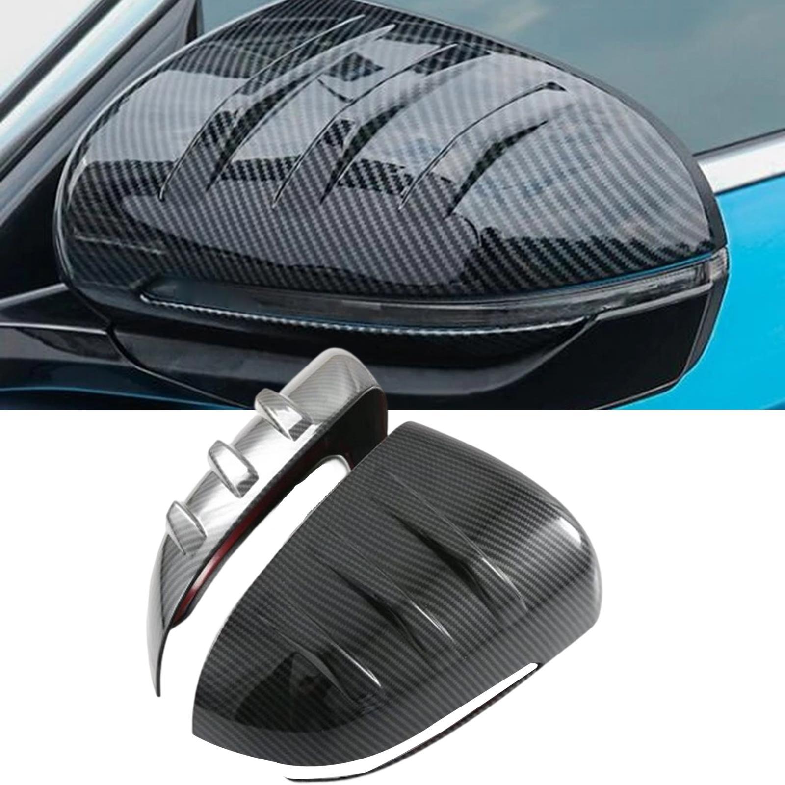 Rearview Mirror Cover Trim Durable Exterior Accessory Decoration for Automobile