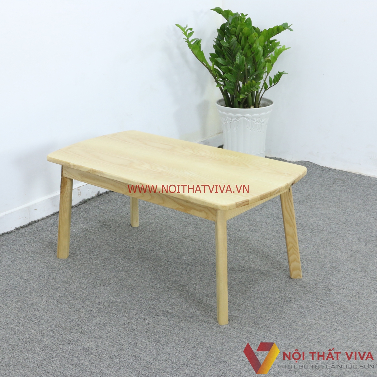 Bộ Sofa Văng Gỗ Sồi Nga Bọc Nỉ Màu Xanh Dương Đơn Giản Hiện Đại Giá Rẻ