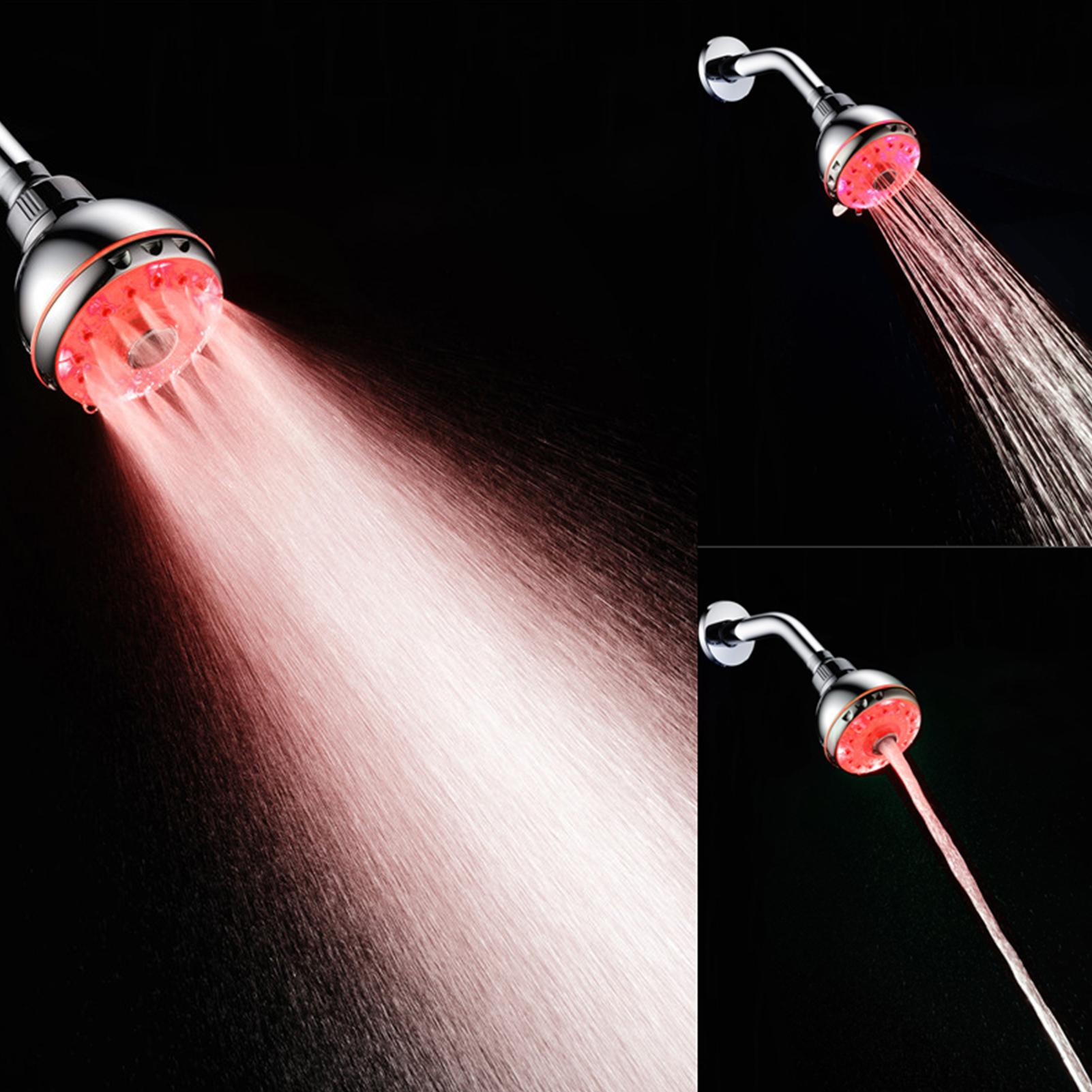 Đầu vòi sen với đèn Led nháy 7 màu