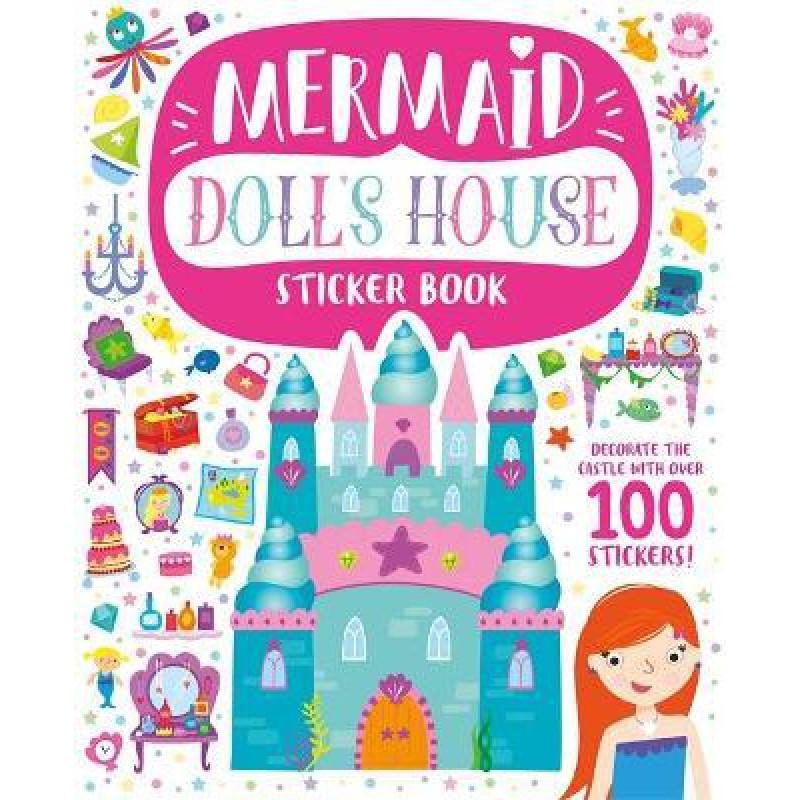 Mermaid Doll's House Sticker Book