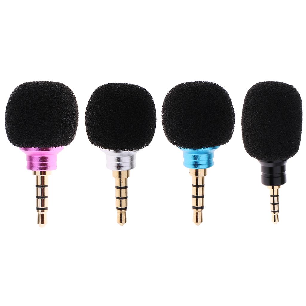 Mini Capacitive Mic Stereo Microphone Wireless For Recorder PC Mobile Phone