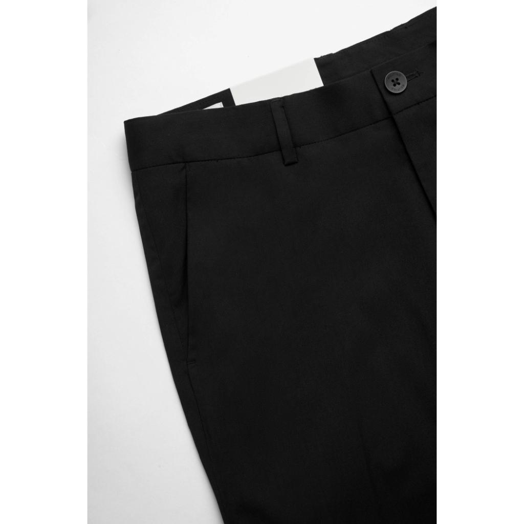 Quần Vải Nam Trơn Form Slim Crop  - 10F22PFO001 | LASTORE MENSWEAR